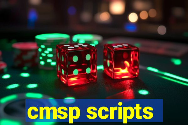 cmsp scripts
